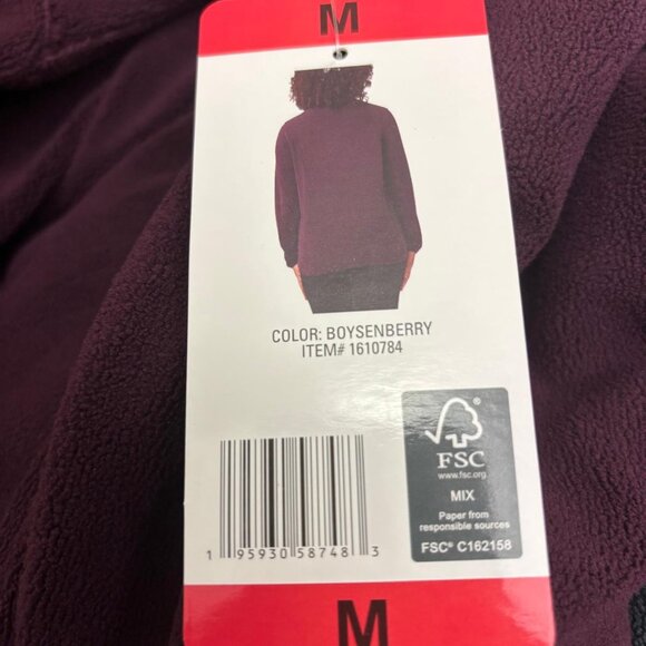 32 Degrees Heat Women's Snap Fleece Pullover, Multicolor & Sizes - Picture 11 of 16